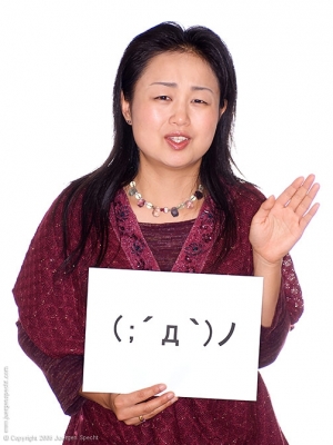 Japanese Kaomoji 22
To make an excuse, to calm people down or a sad goodbye
Japanese Kaomoji  