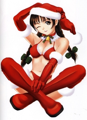 New Year, Christmas anime art 01
New Year Christmas anime art