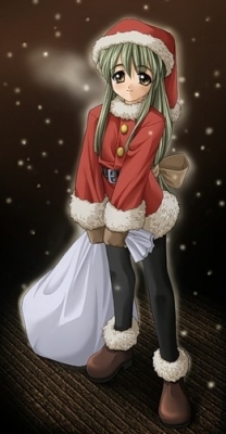 New Year, Christmas anime art 02
New Year Christmas anime art