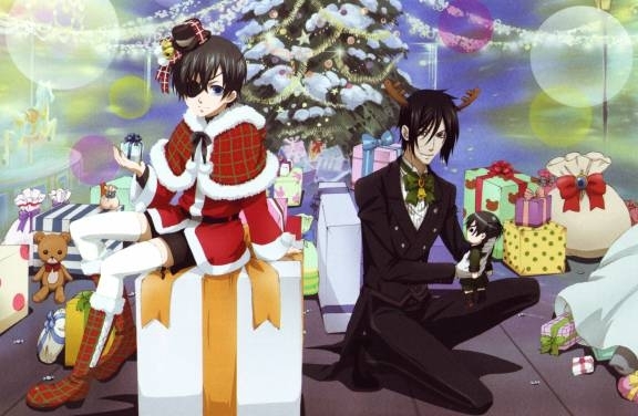 New Year, Christmas anime art 20
New Year Christmas anime art