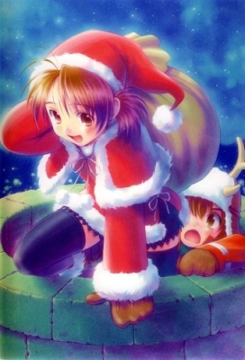 New Year, Christmas anime art 31
New Year Christmas anime art