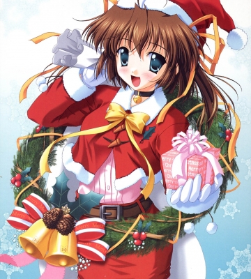 New Year, Christmas anime art 39
New Year Christmas anime art