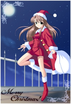 New Year, Christmas anime art 47
New Year Christmas anime art