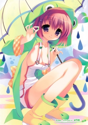 Artbook Girls Girls Girls! 8 -Colorful Girls- 034
anime girls     kawai girls
