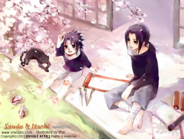 uchiha_brothers_by_shel_yang, Naruto