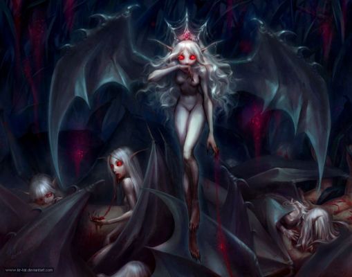 Queen_of_the_little_vampires_by_kir_tat
 - 
