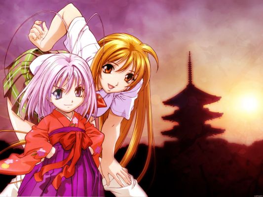 natsume maya & aya 
natsume maya aya tenjou tenge