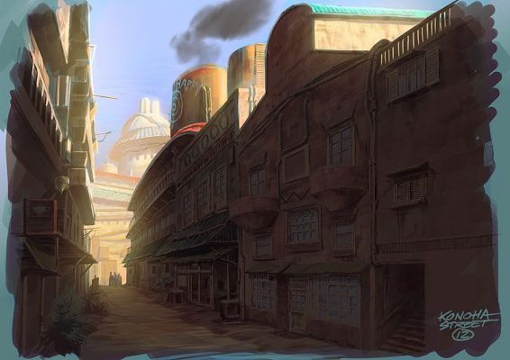 Konoha_Street_by_feerikart
    