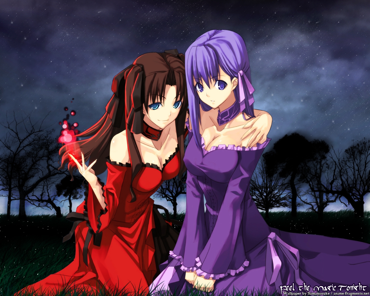 Fate/Stay, Night, Rin, &, Sakura