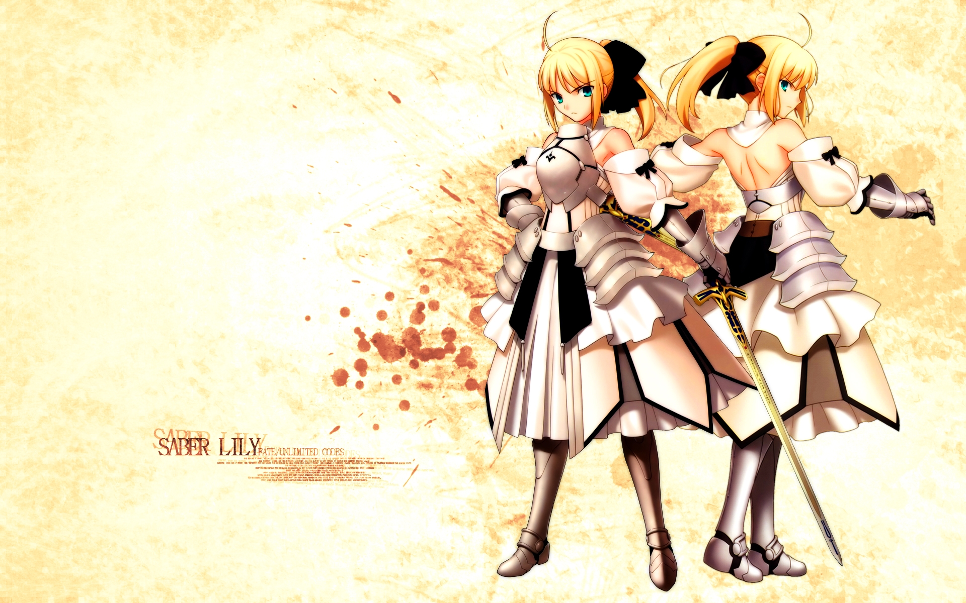 Fate, Stay, Night, stay_night, saber, lily, Fate/Stay