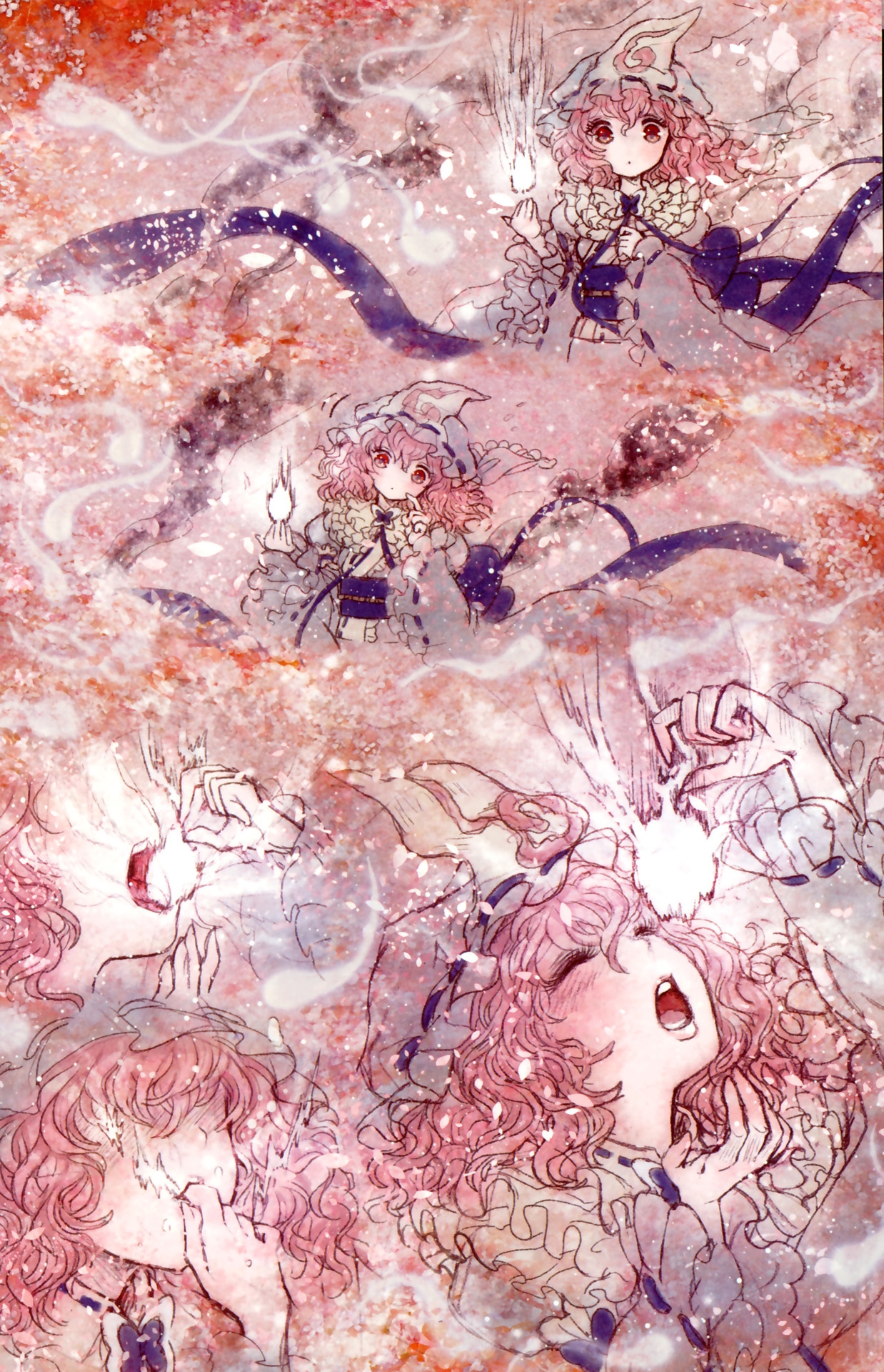 Fairy, tale, Perfect, Cherry, blossoms, touhou, Toho, Project, Fan, Book