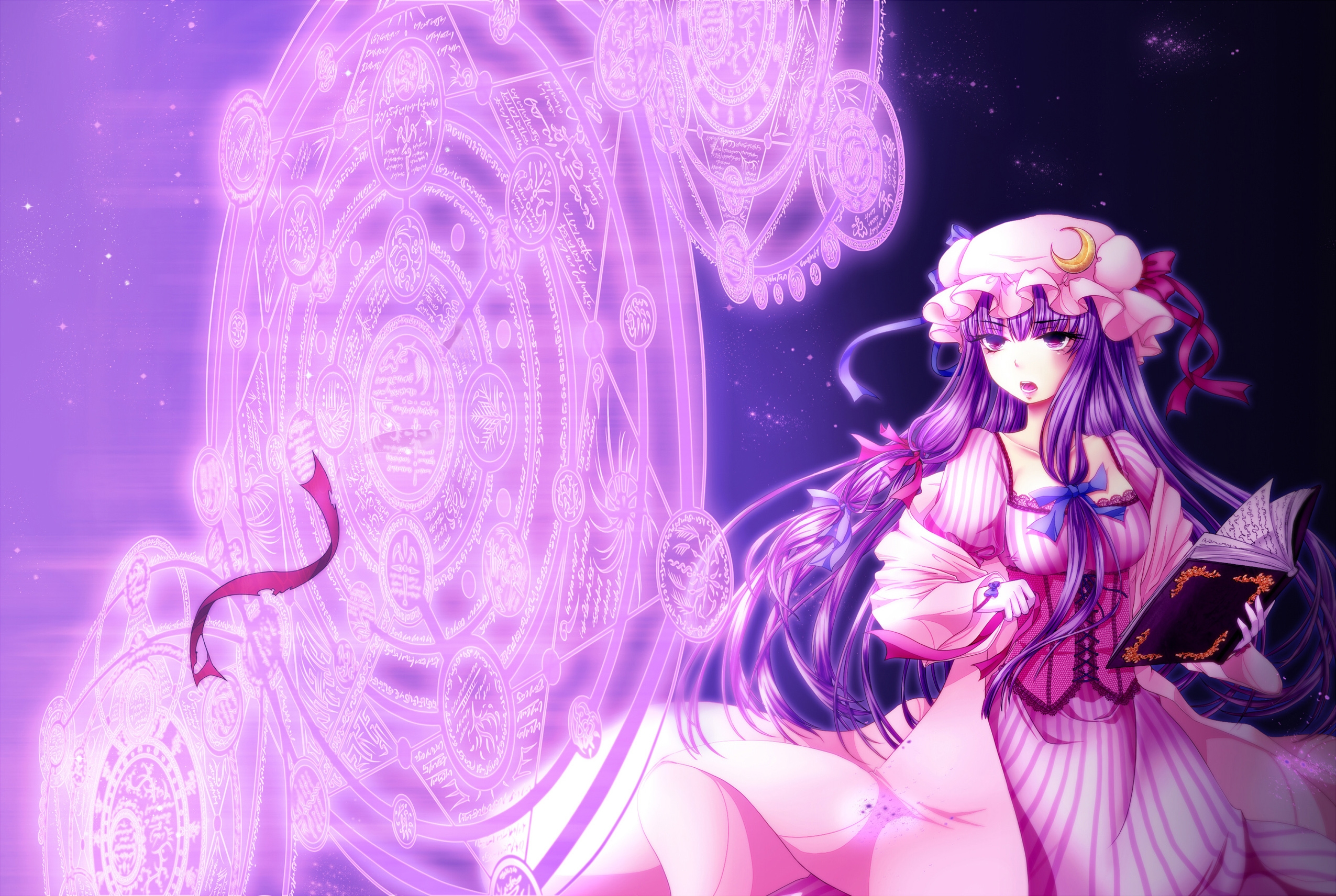 Touhou, Patchouli, Knowledge, -, A, Summer, Days, Dream