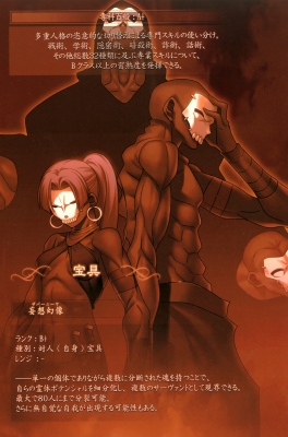 Fate/Stay Night
 Fate Zero (PreHistory)
 Fate Stay Night Zero