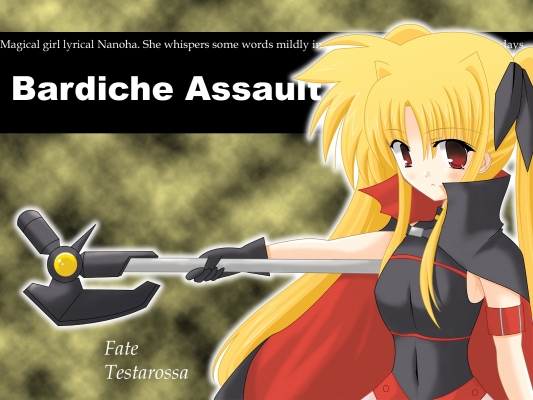      
Magical Girl Lyrical Nanoha Fate Testarossa