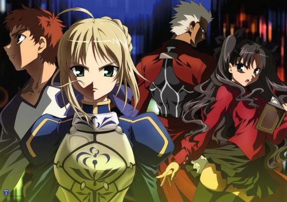 Fate Stay Night
 fate stay_night sader rin
fate stay_night saber tohsaka_rin