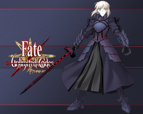 Fate Stay Night
 Dark Saber
fate stay_night saber unlimited_codes