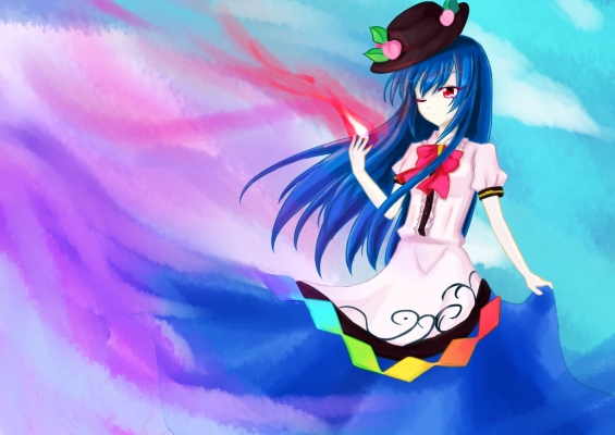 Touhou
 Hinanawi Tenshi
touhou hinanawi_tenshi