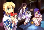 Fate/Stay Night
 Saber, Sakura & Rin