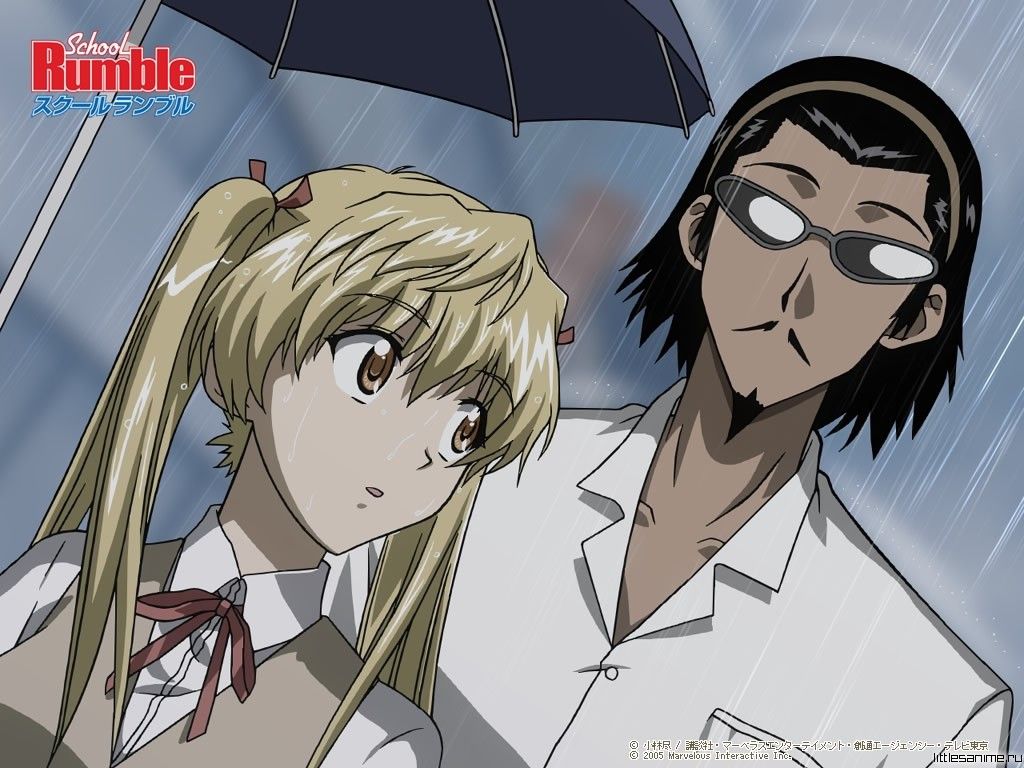 School Rumble Харима Кендзи и Савачика Эри - 12403