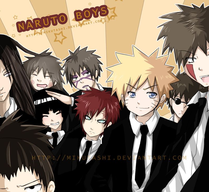 Naruto_Boys, naruto