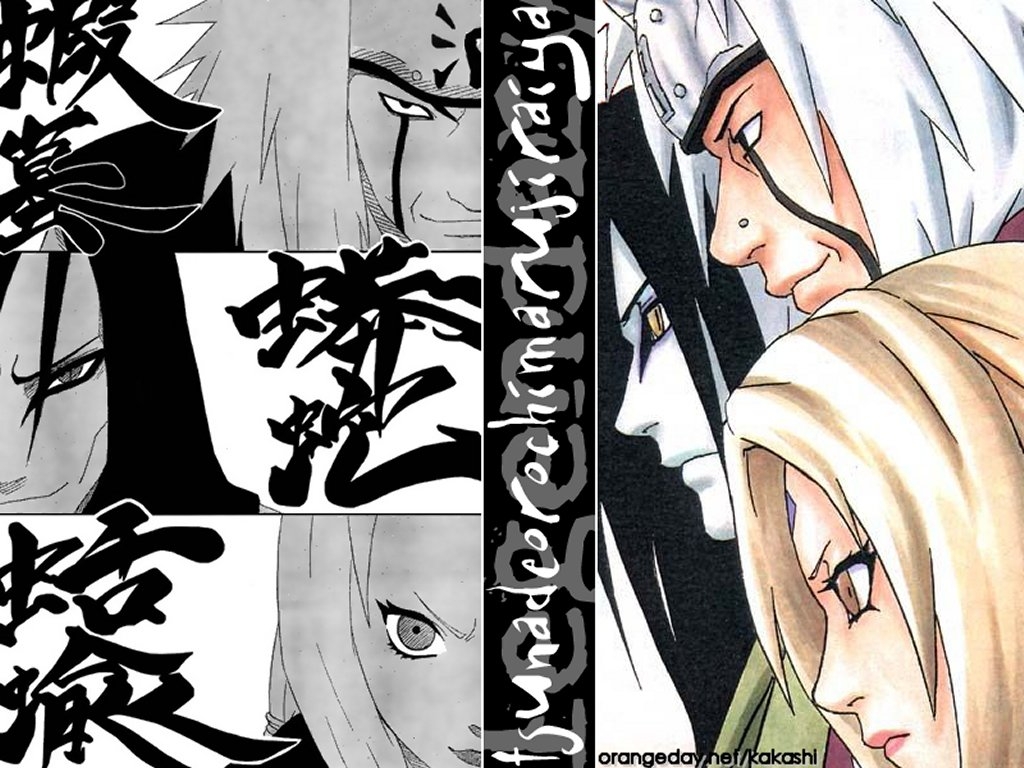 The, Legendary, Sanin, naruto, 