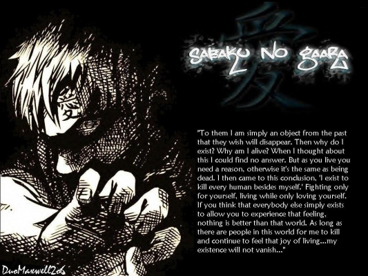 Sabaku no Gaara
naruto 