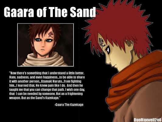 Sabaku no Gaara
naruto 