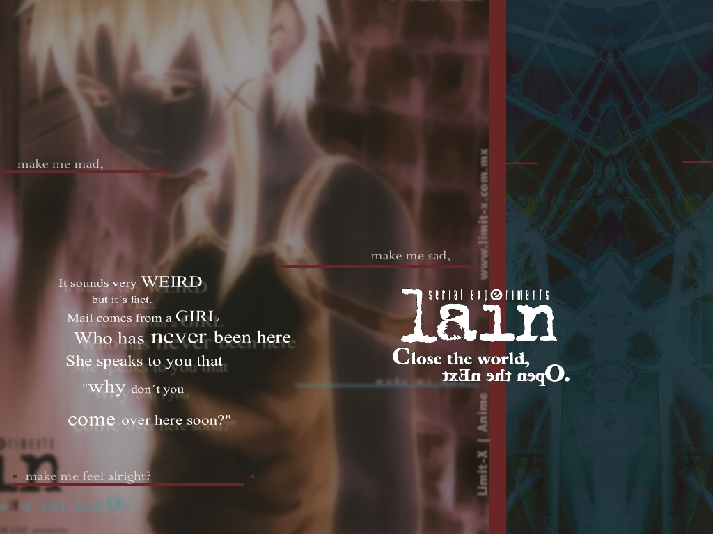 lain, Serial, Experiments