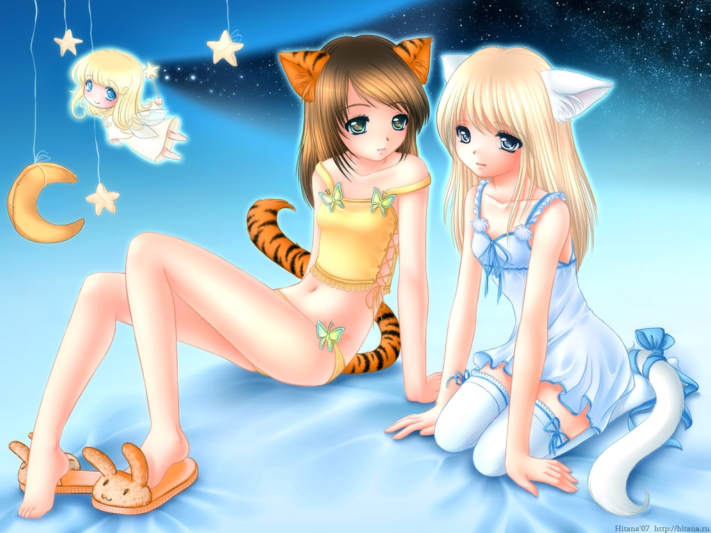 , , neko, catgirl, Unknown, anime, wallpapers, |, , , , 