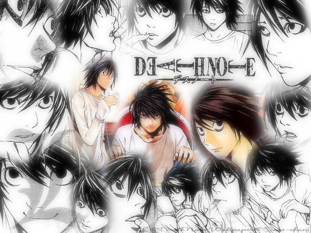 death, note, L, anime, wallpapers