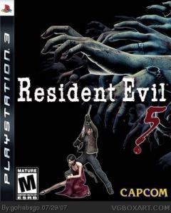  resident evil 5 box