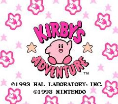 Kirby adventure