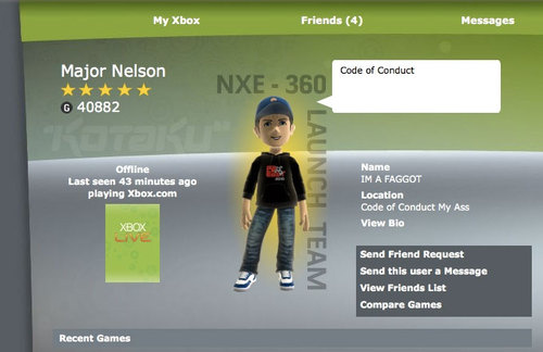 Хакер взломал директора Xbox Live