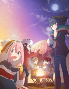 Laid-Back Camp, Yuru Camp,    , , anime, 