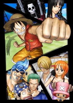 One Piece 3D: Mugiwara Chase, One Piece 3D: Mugiwara Chase, One Piece 3D: Mugiwara Chase, , anime, 