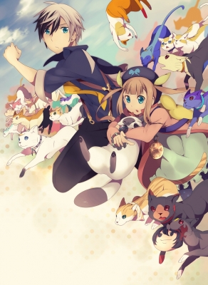 Tales of Xillia 2 : Elle Mel Mata Ludger Will Kresnik Lulu 181380
 667977  tales of xillia 2  elle mel mata ludger will kresnik lulu   ( Anime CG Anime Pictures      ) 181380   : Katsura Ichiho
black hair blonde blue eyes grey hat hug jacket long neko pants ribbon short surprised tie twin tails   anime picture