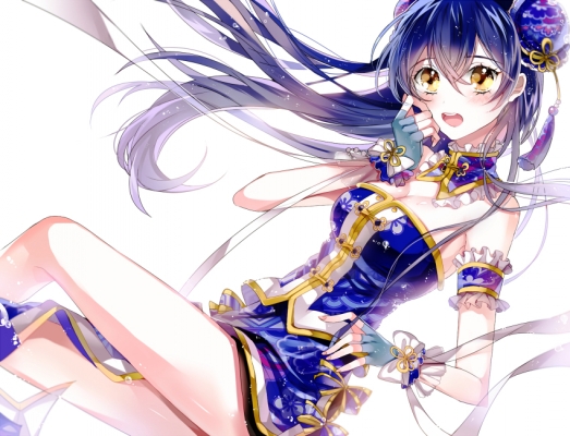 Love Live! School Idol Project : Sonoda Umi 181384
 667981  love live school idol project  sonoda umi   ( Anime CG Anime Pictures      ) 181384   : N N
blue hair gloves long ribbon yellow eyes   anime picture