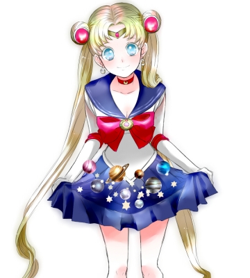 Sailor Moon : Sailor Moon 181386
 667982  sailor moon  sailor moon   ( Anime CG Anime Pictures      ) 181386   : Nontan  Pixiv 2441593 
blonde hair blue eyes blush choker gloves jewelry long mahou shoujo moon odango ribbon skirt smile stars twin tails   anime picture