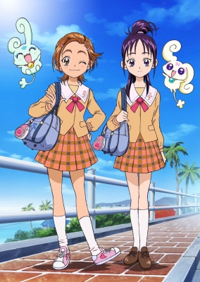 Pretty Cure Splash Star : Choppy Flappy Hyuuga Saki Mishou Mai 181390
 667987  pretty cure splash star  choppy flappy hyuuga saki mishou mai   ( Anime CG Anime Pictures      ) 181390   : Inagami Akira
animal blush brown eyes hair group hairpins happy long ponytail purple seifuku short sky smile tree wink ^_^   anime picture