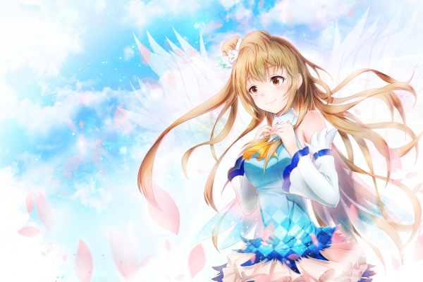 Love Live! School Idol Project : Minami Kotori 181424
 668015  love live school idol project  minami kotori   ( Anime CG Anime Pictures      ) 181424   : Boyogo
blush brown eyes hair long side tail skirt sky smile wings   anime picture