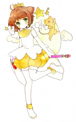 Cardcaptor Sakura : Kero Kinomoto Sakura 181418
 668018  cardcaptor sakura  kero kinomoto sakura   ( Anime CG Anime Pictures      ) 181418   : Tsukiyo
ahoge animal blush brown hair green eyes hat mahou shoujo short stars wand   anime picture