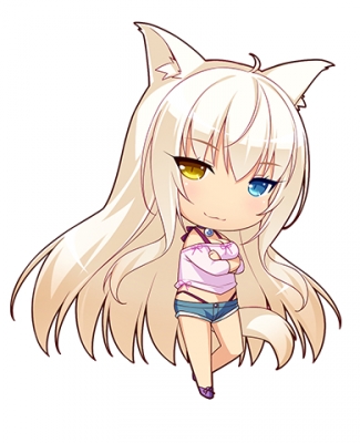 Neko Paradise : Coconut 181420
 668020  neko paradise  coconut   ( Anime CG Anime Pictures      ) 181420   : Sayori
:3 bells blue eyes brown hair chibi choker heterochromia long neko mimi ribbon shorts smile sweater tail yellow   anime picture