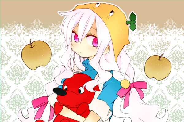 Kagerou Project : Kozakura Mary 181442
 668039  kagerou project  kozakura mary   ( Anime CG Anime Pictures      ) 181442   : Choko  pixiv2653627 
apron blush dress food hat long hair red eyes ribbon stuffed animal white   anime picture