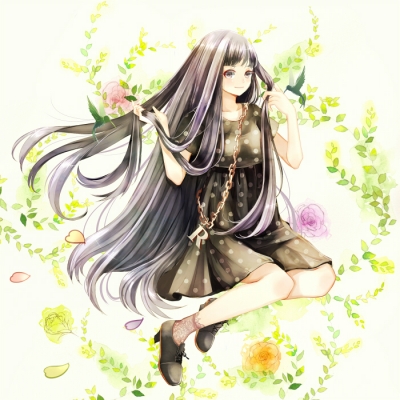 Anime CG Anime Pictures      181446
 668044   ( Anime CG Anime Pictures      ) 181446   : Aiha deko
black eyes hair chain dress flower high heels jewelry long smile   anime picture