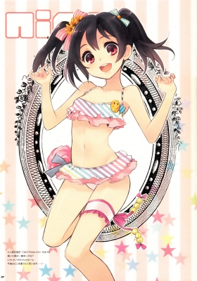 Love Live! School Idol Project : Yazawa Nico 181479
 668074  love live school idol project  yazawa nico   ( Anime CG Anime Pictures      ) 181479   : Itou Noizi
bikini black hair blush flower happy long nail polish red eyes ribbon twin tails   anime picture