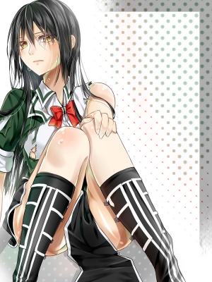 Kantai Collection : Chikuma 181510
 668114  kantai collection  chikuma   ( Anime CG Anime Pictures      ) 181510   : Akanazuki
anthropomorphism black hair boots long ribbon skirt wet yellow eyes   anime picture