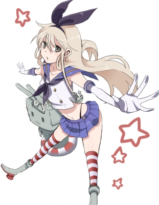 Kantai Collection : Rensouhou chan Shimakaze 181569
 668169  kantai collection  rensouhou chan shimakaze   ( Anime CG Anime Pictures      ) 181569   : Yumekoi
:3 anthropomorphism bikini black eyes blonde hair boots gloves band long skirt stars thigh highs water float weapon   anime picture