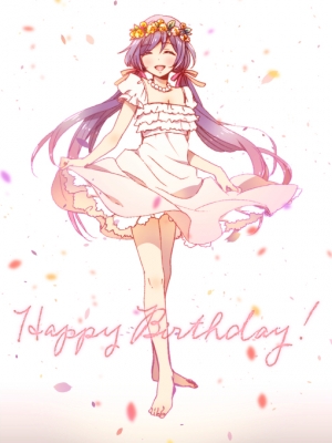 Love Live! School Idol Project : Toujou Nozomi 181626
 668231  love live school idol project  toujou nozomi   ( Anime CG Anime Pictures      ) 181626   : Yuzucky
barefoot birthday blush happy headdress long hair purple twin tails ^_^   anime picture