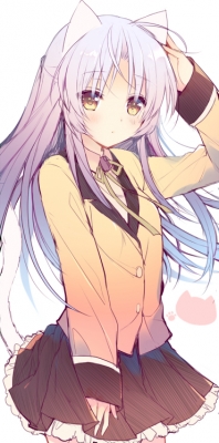 Angel Beats! : Tachibana Kanade 181654
 668256  angel beats  tachibana kanade   ( Anime CG Anime Pictures      ) 181654   : Mayachi
grey hair long neko mimi purple seifuku yellow eyes   anime picture