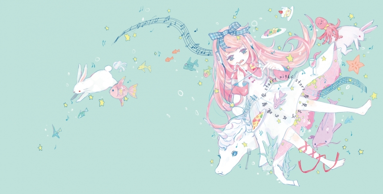 Anime CG Anime Pictures      181809
 668417   ( Anime CG Anime Pictures      ) 181809   : YUtuKI
:3 animal barefoot beverage blue eyes dress headphones horns long hair music pink ribbon stars sweets tongue usagi   anime picture